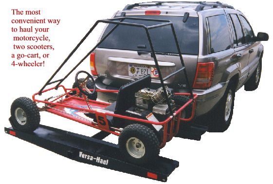 Receiver hitch discount 4 wheeler carrier